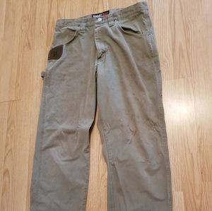 3 pair 34x32 Wranger RIGGS workwear rip stop pants